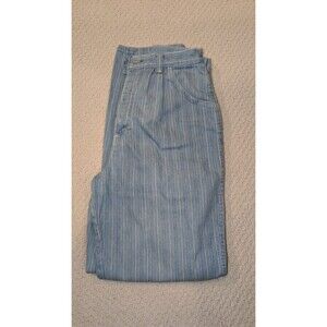 Vintage Hunt Club Women's Size S Light Blue/White Striped